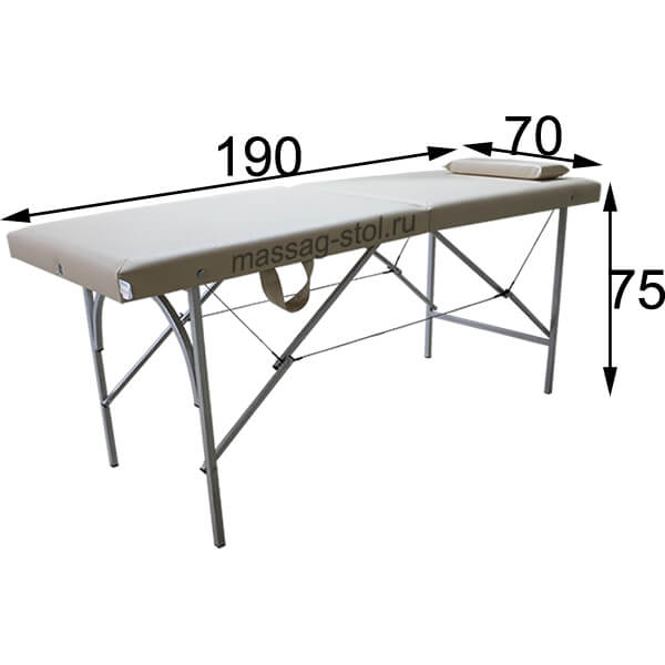фото "Лешмейкер 190" (190*70*75) складной массажный стол от АО Липецкмедтехника