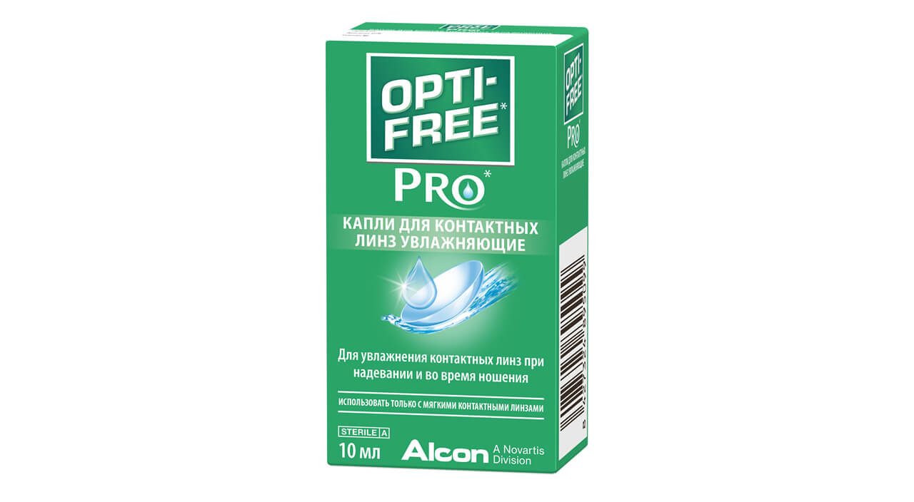 фото Увлажняющие капли OPTI-FREE® PRO 10 мл. от АО Липецкмедтехника