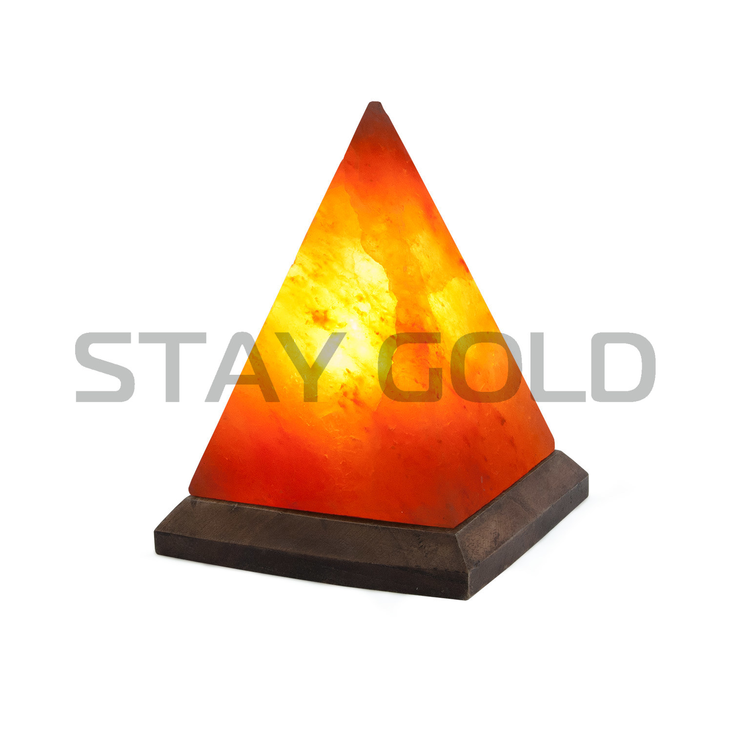 фото Соляной светильник  Пирамида малая от АО Липецкмедтехника